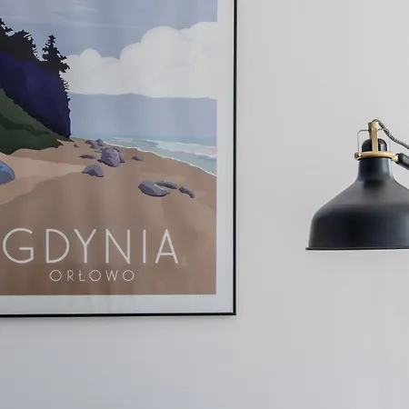 Apartament W Sercu Miasta Z Widokiem Na Morze Apartmán Gdyně